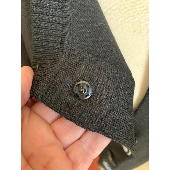 Judith Hart Collection Silk Blend Cardigan Sweater Beaded Crocheted XL Designer - Picture 11 of 11